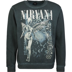 Nirvana In Utero Mikina tmave zelená - RockTime.cz