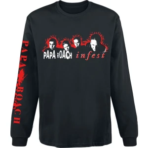 Papa Roach Infest Photo Tričko s dlouhým rukávem černá - RockTime.cz