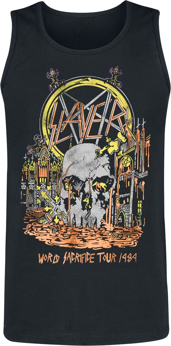 Slayer World Sacrifice Tank top černá - RockTime.cz