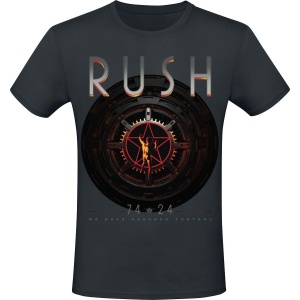 Rush Star 50th Tričko černá - RockTime.cz