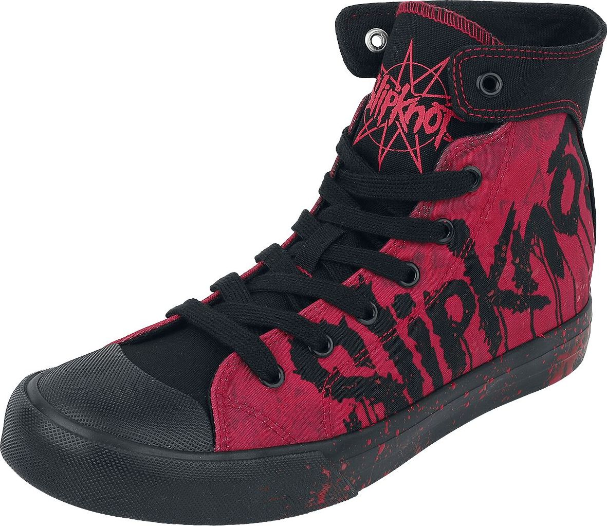 Slipknot EMP Signature Collection tenisky cerná/cervená - RockTime.cz