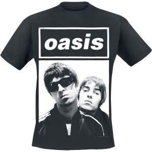 Oasis Noel & Liam Boxed Photo Tričko černá - RockTime.cz