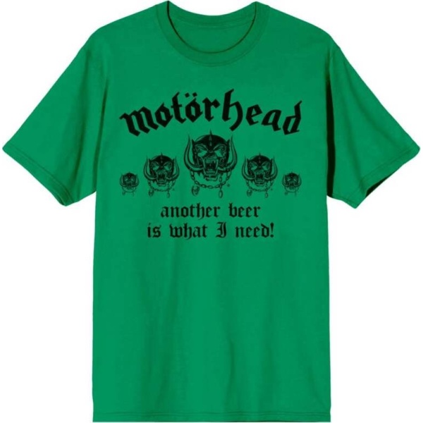 Motörhead 50th Another Beer Tričko zelená - RockTime.cz