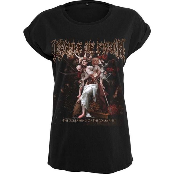 Cradle Of Filth The screaming of the valkyries Dámské tričko černá - RockTime.cz