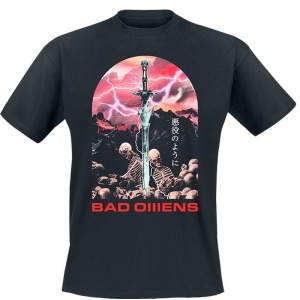 Bad Omens Fantasy Sword Tričko černá - RockTime.cz