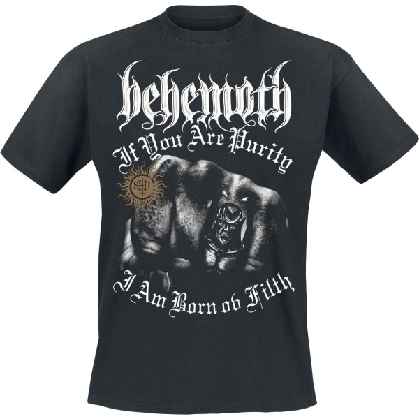 Behemoth The Shit Of God - Crushing Tide Fist Tričko černá - RockTime.cz