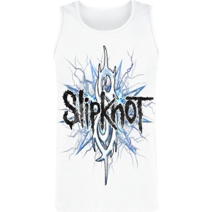 Slipknot Electric Blue Tank top bílá - RockTime.cz