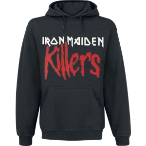Iron Maiden Killers Logo Mikina s kapucí černá - RockTime.cz