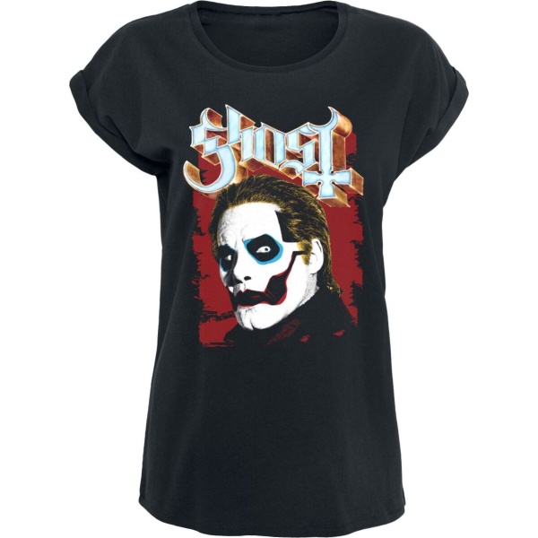 Ghost Pop Art Papa 4 Dámské tričko černá - RockTime.cz