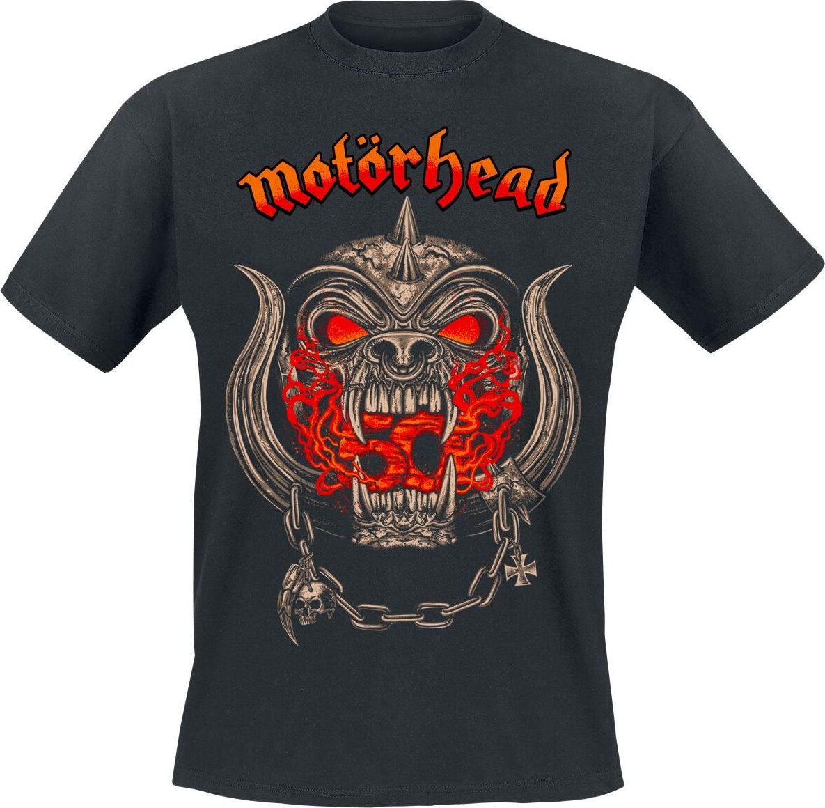 Motörhead 50 Warpig Tričko černá - RockTime.cz