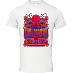 Red Hot Chili Peppers Hershey Poster Tričko bílá - RockTime.cz