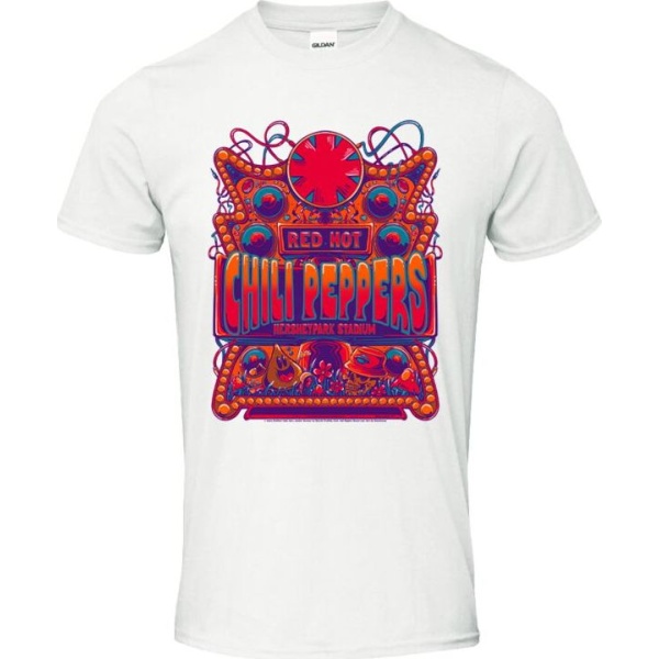 Red Hot Chili Peppers Hershey Poster Tričko bílá - RockTime.cz