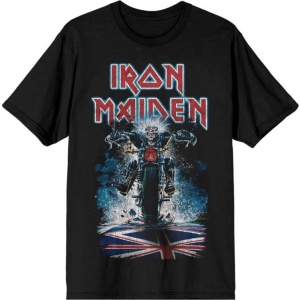 Iron Maiden Eddie Biker Tričko černá - RockTime.cz