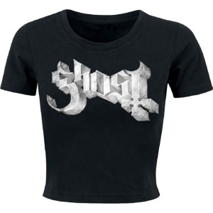 Ghost Marble Logo Dámské tričko černá - RockTime.cz