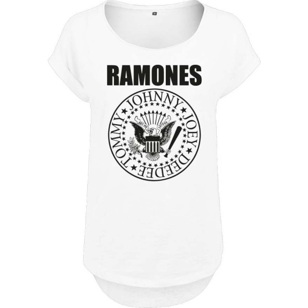 Ramones Crest Dámské tričko bílá - RockTime.cz