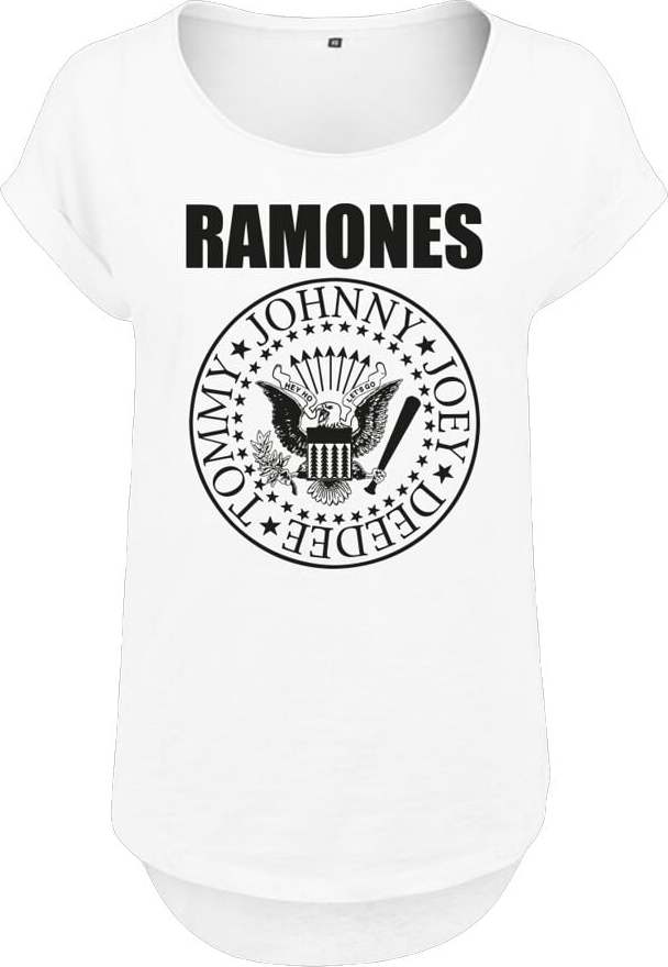 Ramones Crest Dámské tričko bílá - RockTime.cz