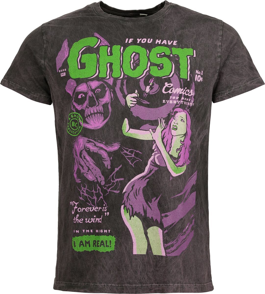 Ghost Forever Tričko šedá - RockTime.cz
