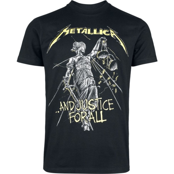 Metallica ...And Justice For All - Tracklist Tričko černá - RockTime.cz