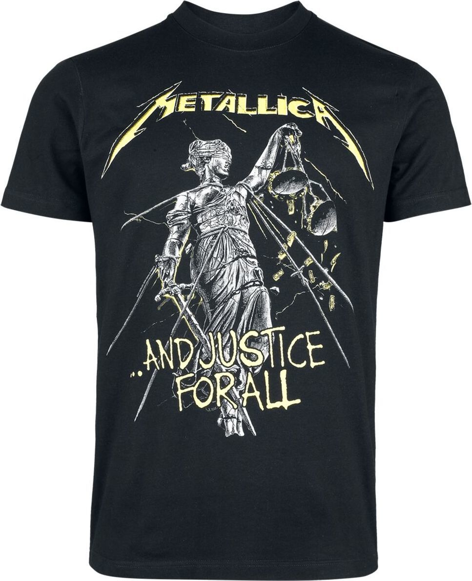 Metallica ...And Justice For All - Tracklist Tričko černá - RockTime.cz