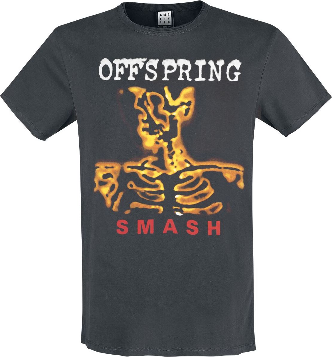 The Offspring Amplified Collection - Smash Tričko charcoal - RockTime.cz