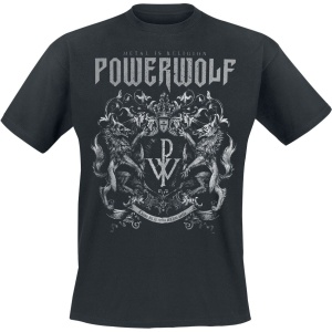 Powerwolf Crest - Metal Is Religion Tričko černá - RockTime.cz