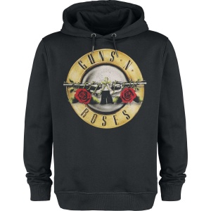 Guns N' Roses Amplified Collection - Drum Mikina s kapucí černá - RockTime.cz
