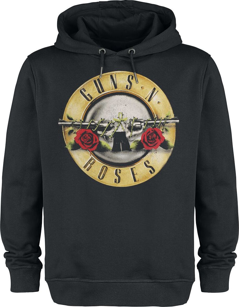 Guns N' Roses Amplified Collection - Drum Mikina s kapucí černá - RockTime.cz