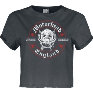 Motörhead Amplified Collection - St. Valentines Day Massacre Dámské tričko charcoal - RockTime.cz