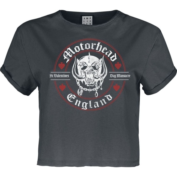 Motörhead Amplified Collection - St. Valentines Day Massacre Dámské tričko charcoal - RockTime.cz