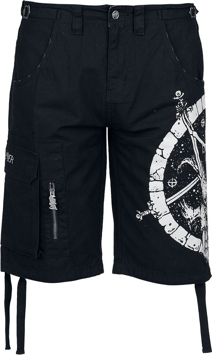 Slayer EMP Signature Collection Cargo kraťasy černá - RockTime.cz