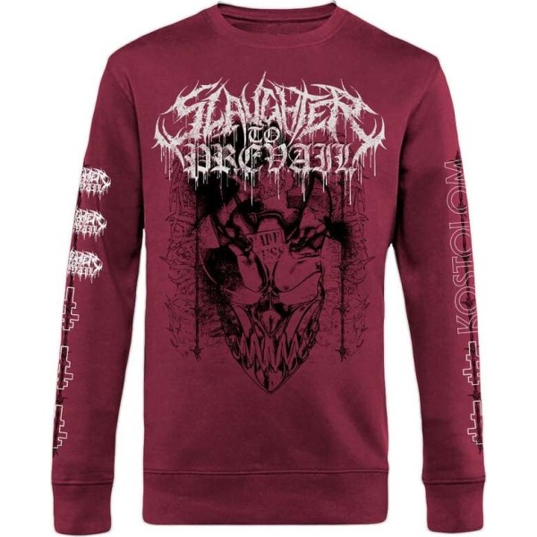 Slaughter To Prevail Kostolom Tričko s dlouhým rukávem kaštanová - RockTime.cz