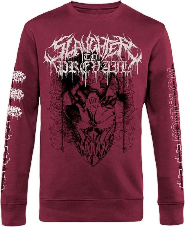 Slaughter To Prevail Kostolom Tričko s dlouhým rukávem kaštanová - RockTime.cz