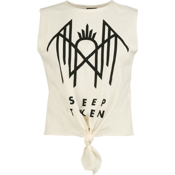 Sleep Token Amplified Collection - Crystalina Logo Dámský top šedobílá - RockTime.cz