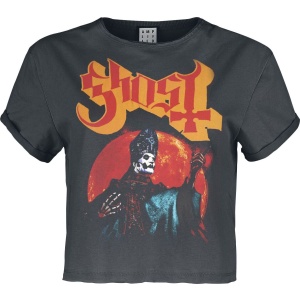 Ghost Amplified Collection - Hunters Moon Dámské tričko charcoal - RockTime.cz