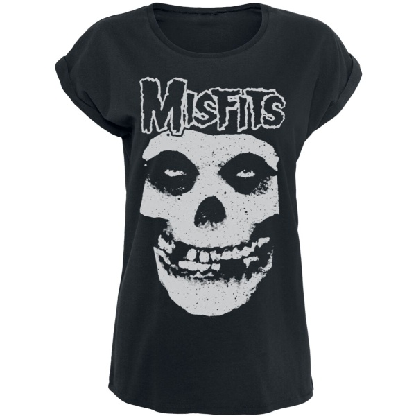 Misfits Skull Dámské tričko černá - RockTime.cz