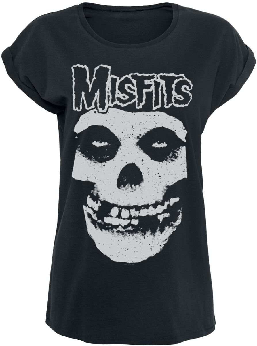 Misfits Skull Dámské tričko černá - RockTime.cz