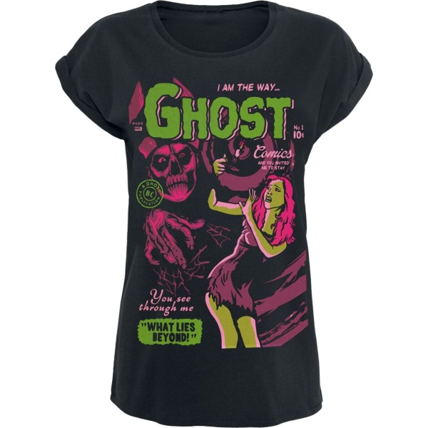 Ghost Jiggalo Of Megiddo Comic Dámské tričko černá - RockTime.cz