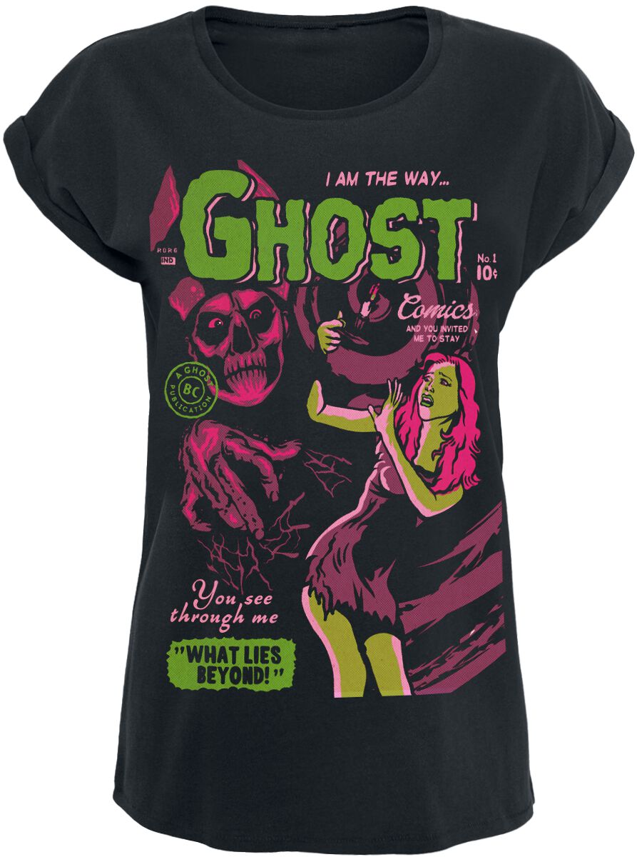 Ghost Jiggalo Of Megiddo Comic Dámské tričko černá - RockTime.cz
