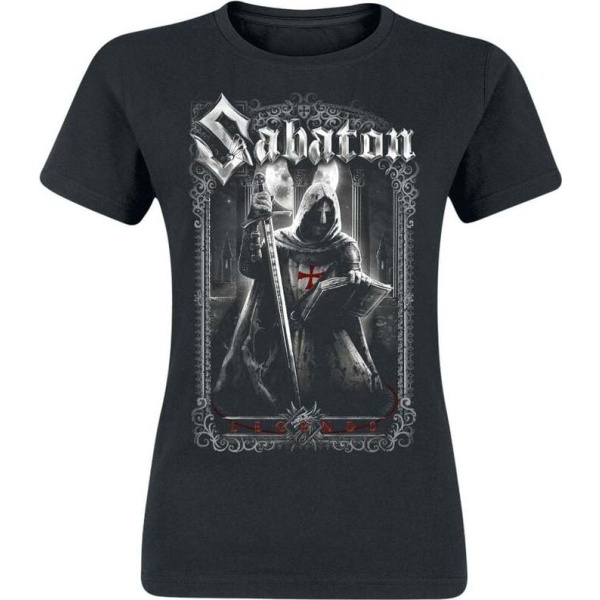 Sabaton Templars Dámské tričko černá - RockTime.cz