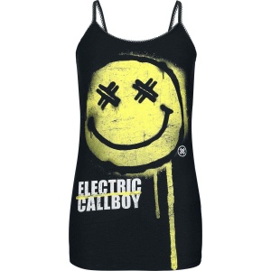 Electric Callboy Spray Smile Dámský top černá - RockTime.cz