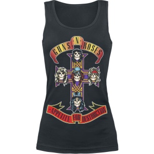 Guns N' Roses Appetite For Destruction Dámský top černá - RockTime.cz