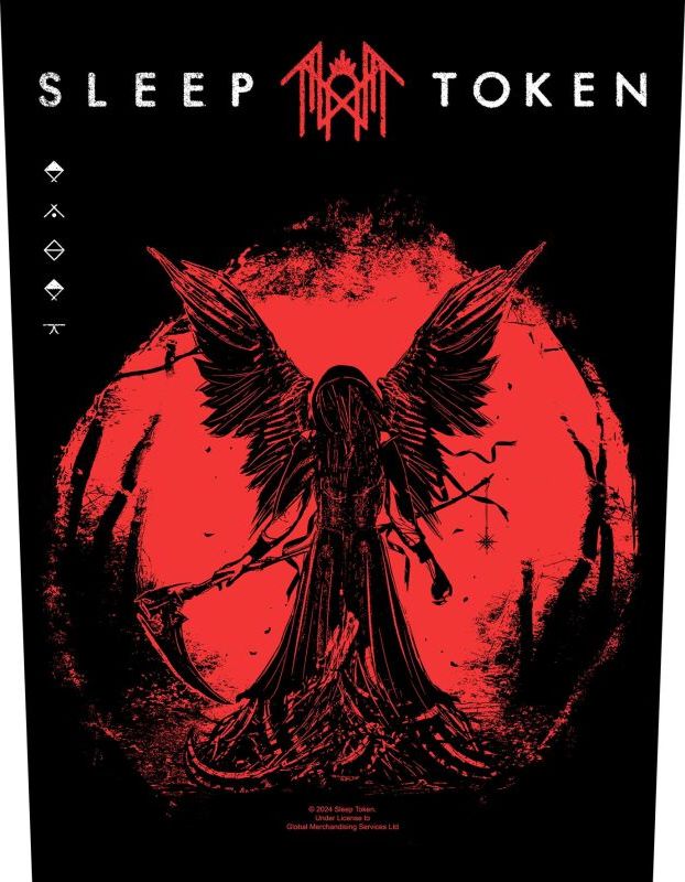 Sleep Token Take Me Back To Eden nášivka na záda vícebarevný - RockTime.cz