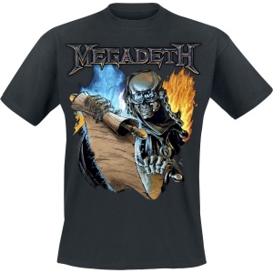 Megadeth Cryptic Writings Vintage Tričko černá - RockTime.cz