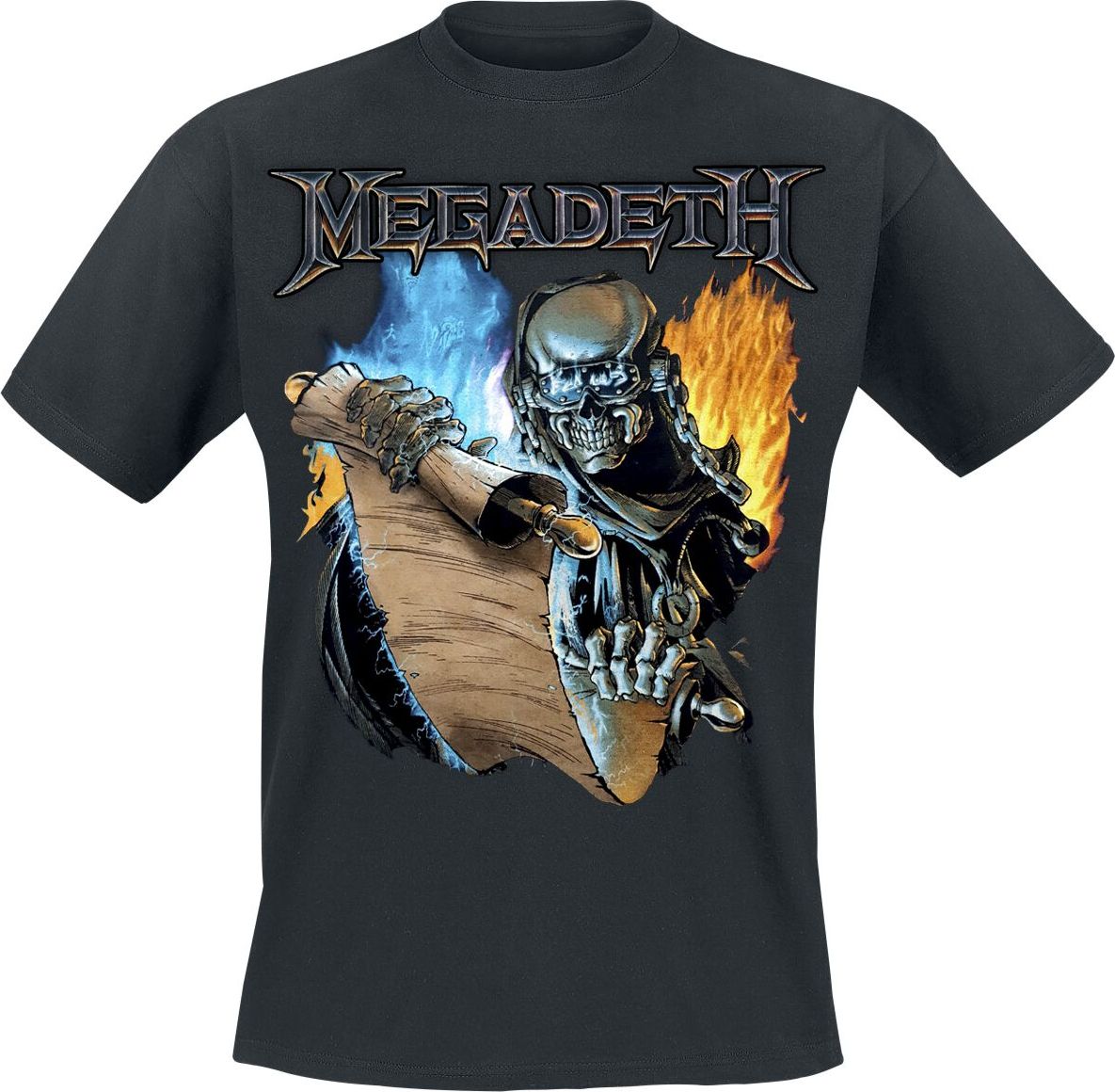 Megadeth Cryptic Writings Vintage Tričko černá - RockTime.cz