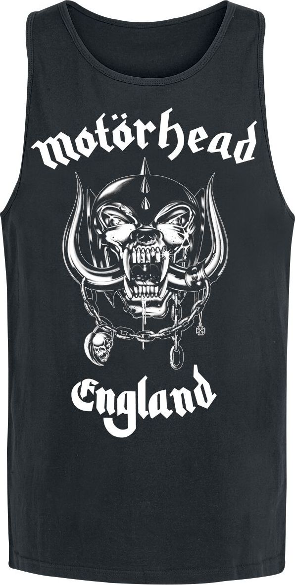 Motörhead England Tank top černá - RockTime.cz