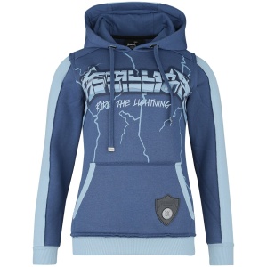 Metallica EMP Signature Collection Dámská mikina s kapucí modrá - RockTime.cz