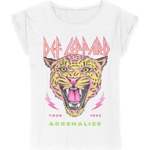 Def Leppard Adrenalize Tour 1993 Dámské tričko bílá - RockTime.cz