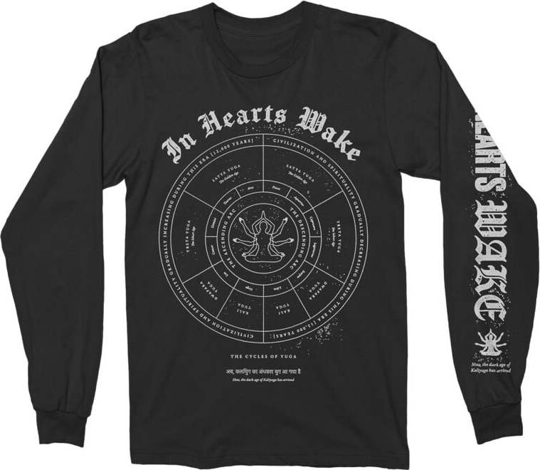 In Hearts Wake Cycles of Yuga Tričko s dlouhým rukávem černá - RockTime.cz
