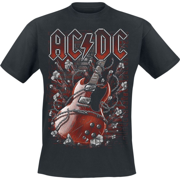 AC/DC Breaking The Wall Tričko černá - RockTime.cz