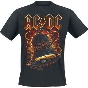AC/DC Hells Bells Burning Tričko černá - RockTime.cz